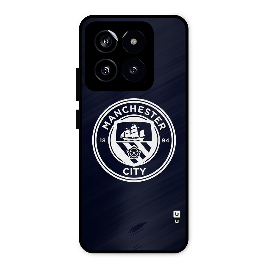 Manchester City FC Metal Back Case for Xiaomi 14