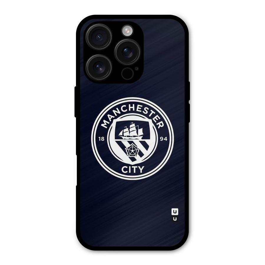 Manchester City FC Metal Back Case for iPhone 16 Pro