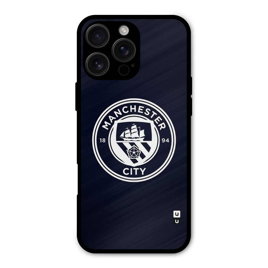 Manchester City FC Metal Back Case for iPhone 16 Pro Max