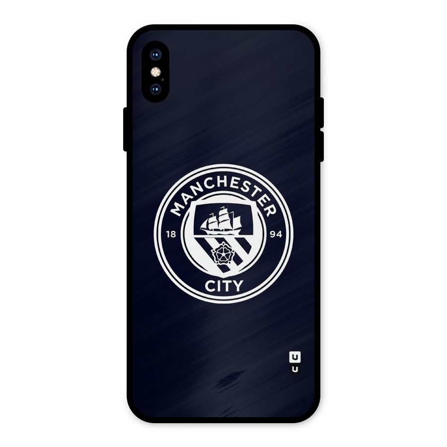 Manchester City FC Metal Back Case for iPhone XS Max