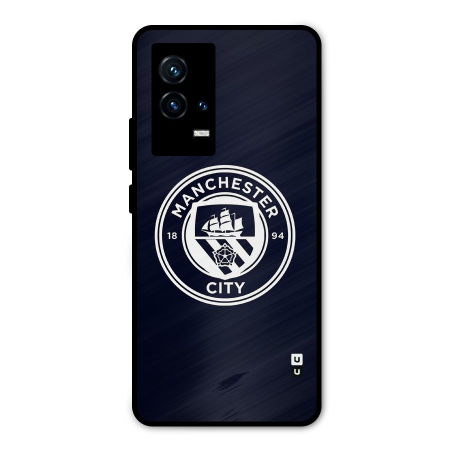 Manchester City FC Metal Back Case for iQOO 9 5G