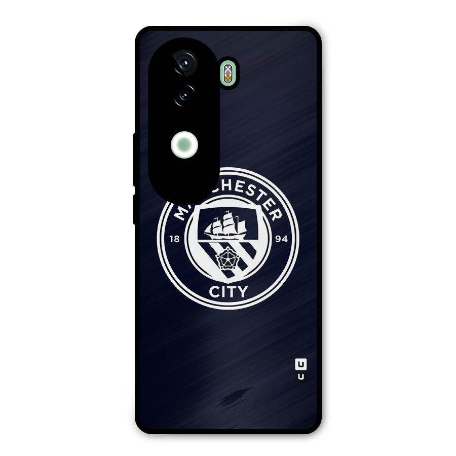 Manchester City FC Metal Back Case for iQOO Z9s
