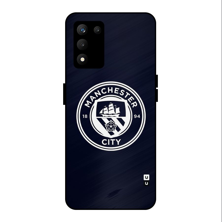 Manchester City FC Metal Back Case for realme 9 5G SE