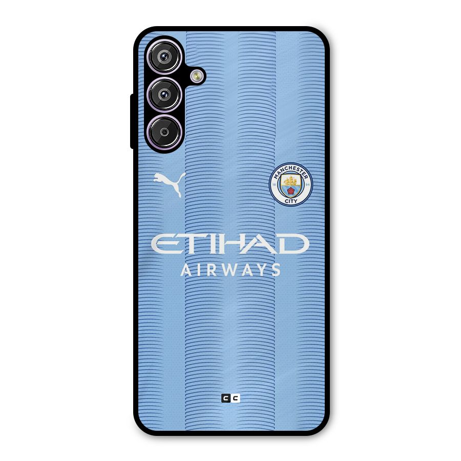 Manchester Etihad Jersey Metal Back Case for Galaxy M15