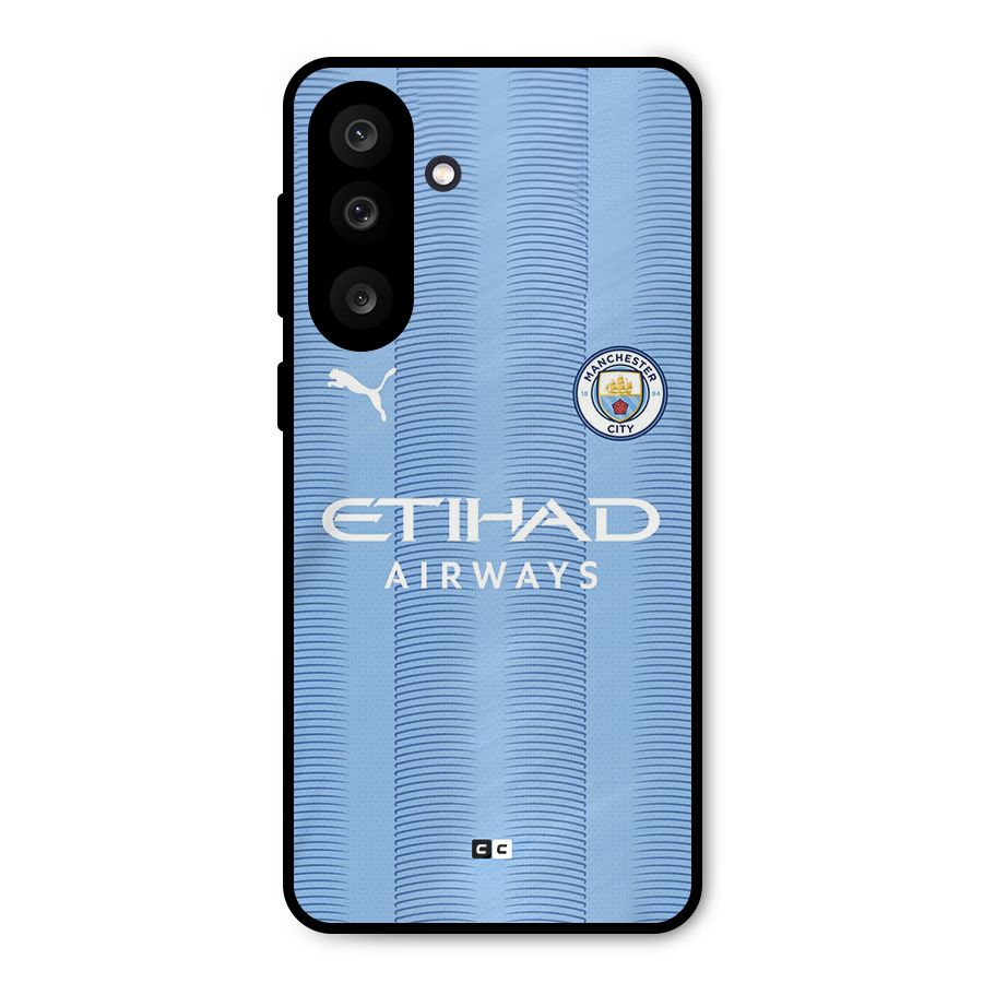 Manchester Etihad Jersey Metal Back Case for Galaxy M56