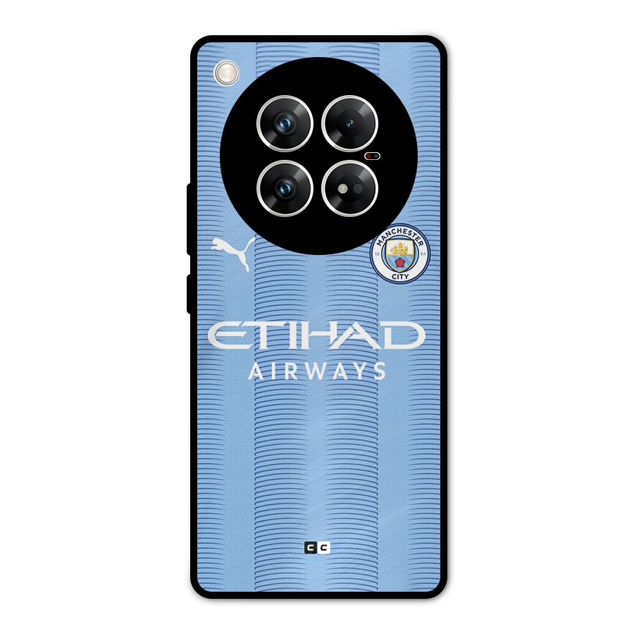 Manchester Etihad Jersey Metal Back Case for Infinix Zero 40 5G