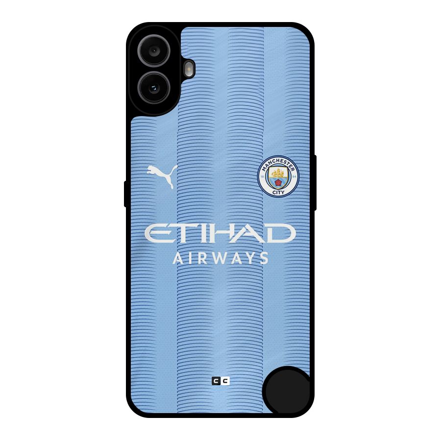 Manchester Etihad Jersey Metal Back Case for Nothing CMF Phone 1
