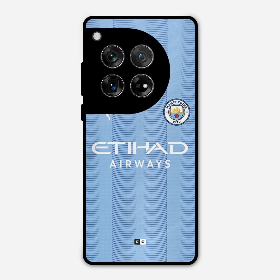 Manchester Etihad Jersey Metal Back Case for OnePlus 12