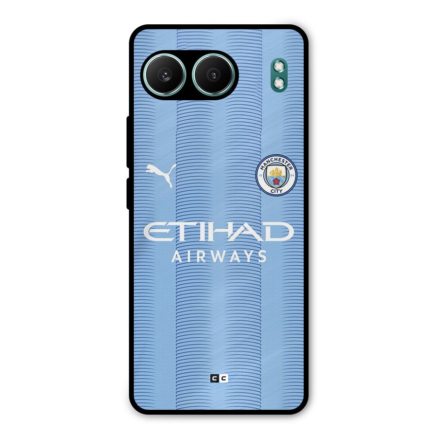 Manchester Etihad Jersey Metal Back Case for OnePlus Nord 4