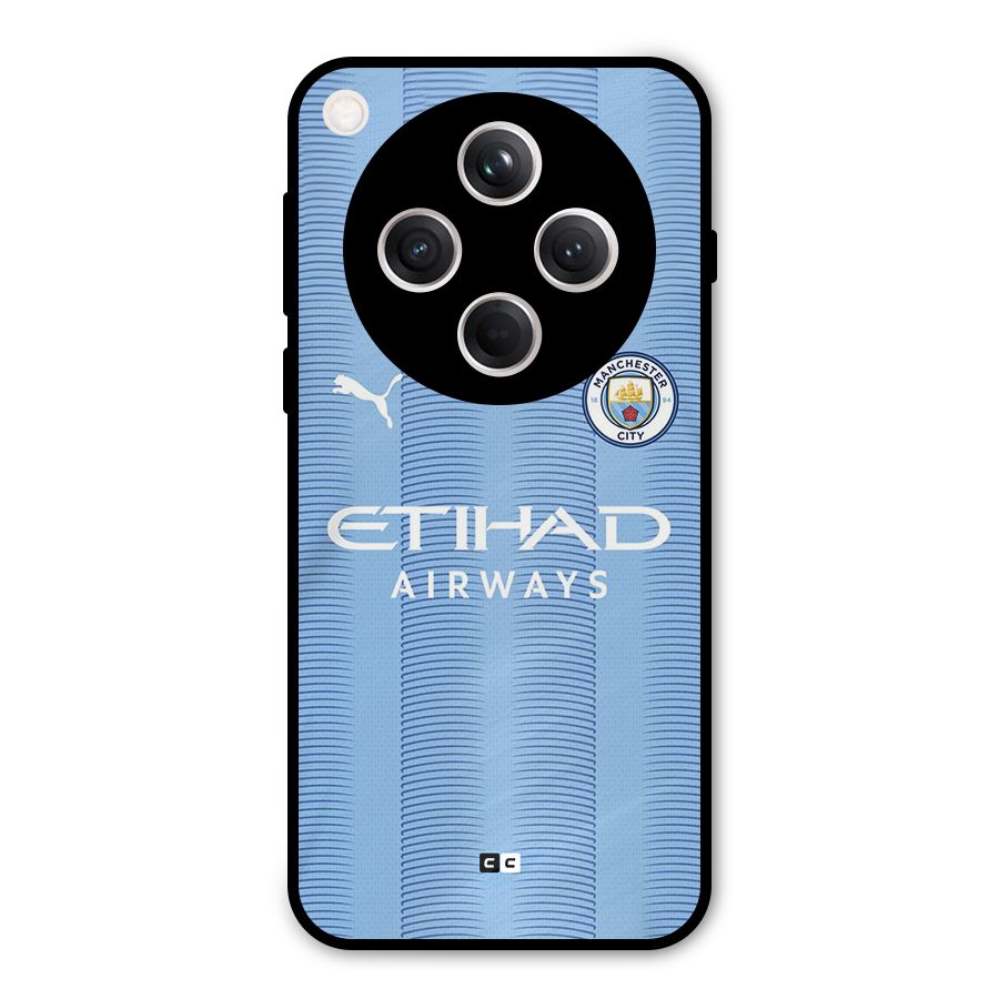 Manchester Etihad Jersey Metal Back Case for Oppo Find X8