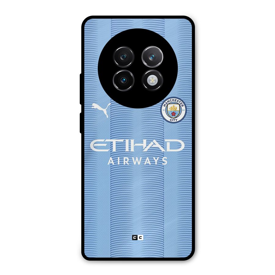 Manchester Etihad Jersey Metal Back Case for Realme 13 Plus