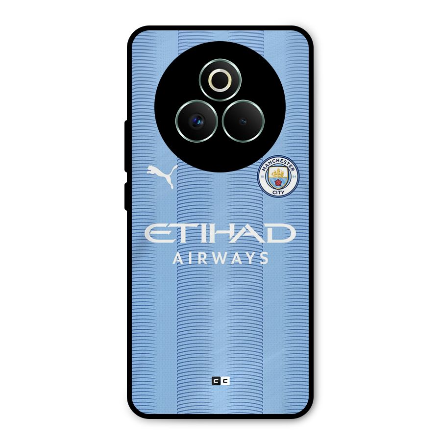 Manchester Etihad Jersey Metal Back Case for Realme P3 Pro