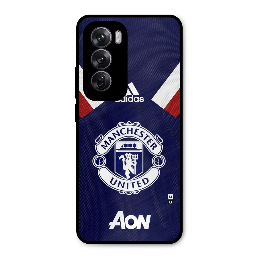 Manchester Jersy Metal Back Case for Oppo Reno12 Pro