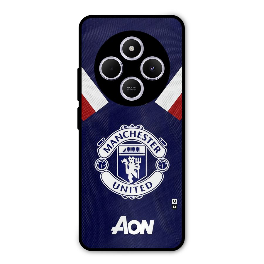 Manchester Jersy Metal Back Case for Poco C75 5G