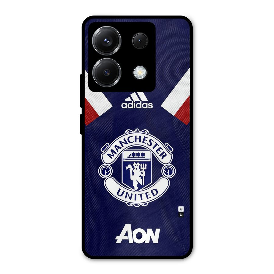 Manchester Jersy Metal Back Case for Poco X6