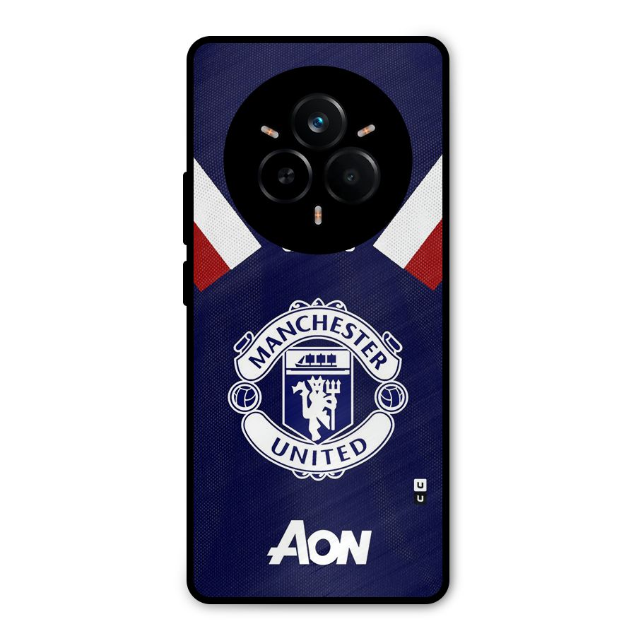 Manchester Jersy Metal Back Case for Realme 14 Pro