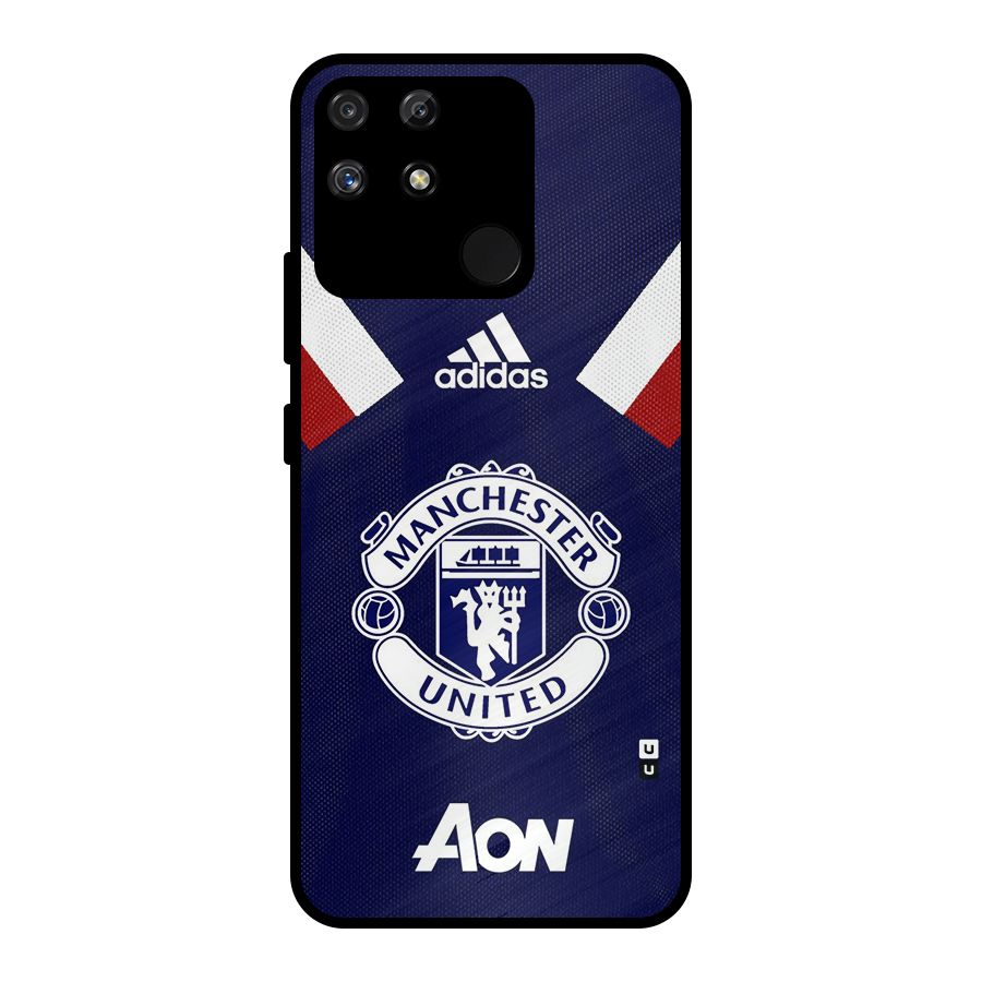 Manchester Jersy Metal Back Case for Realme Narzo 50A