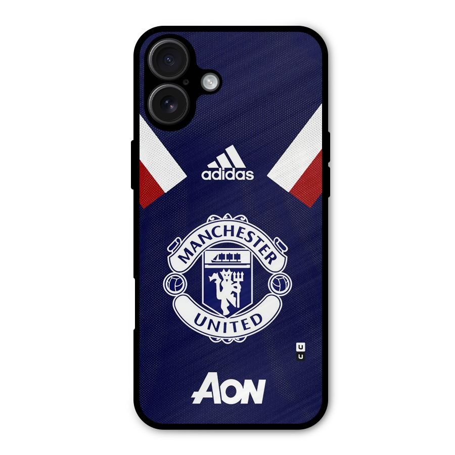 Manchester Jersy Metal Back Case for iPhone 16 Plus