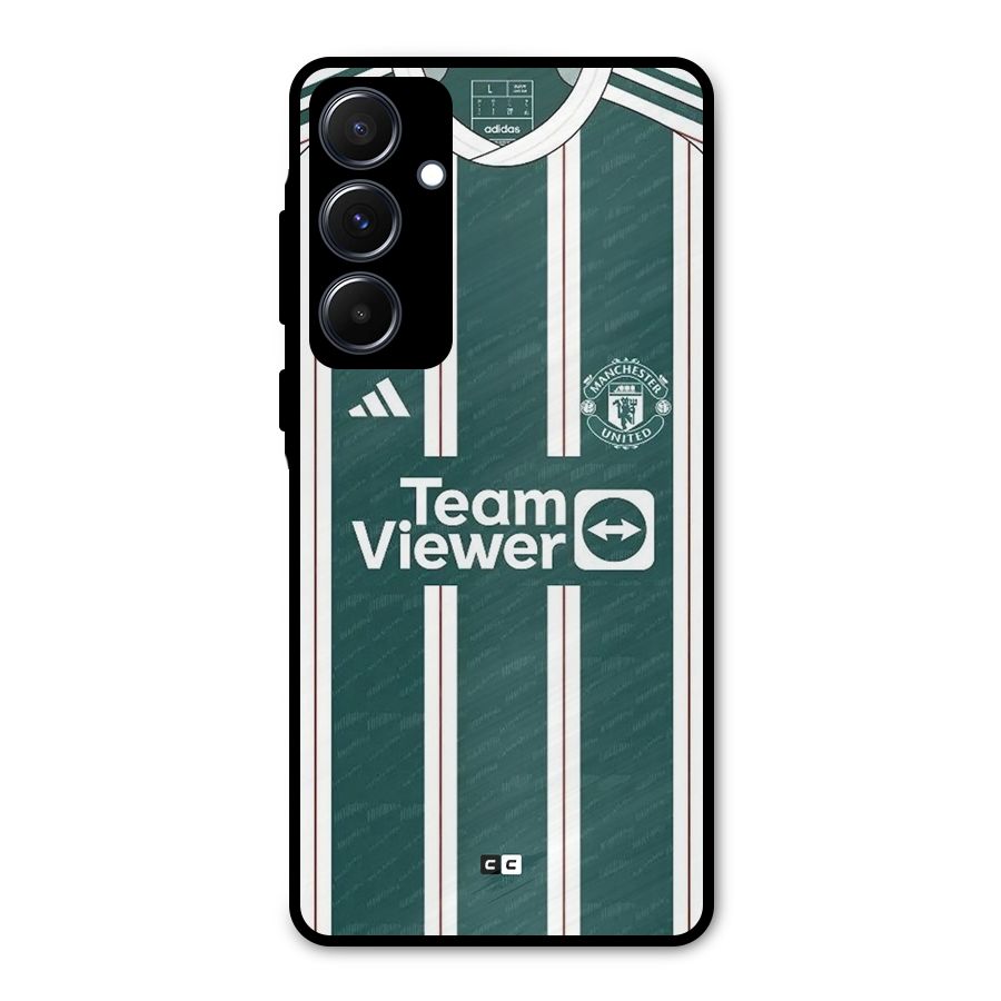 Manchester Team jersey Metal Back Case for Galaxy A55