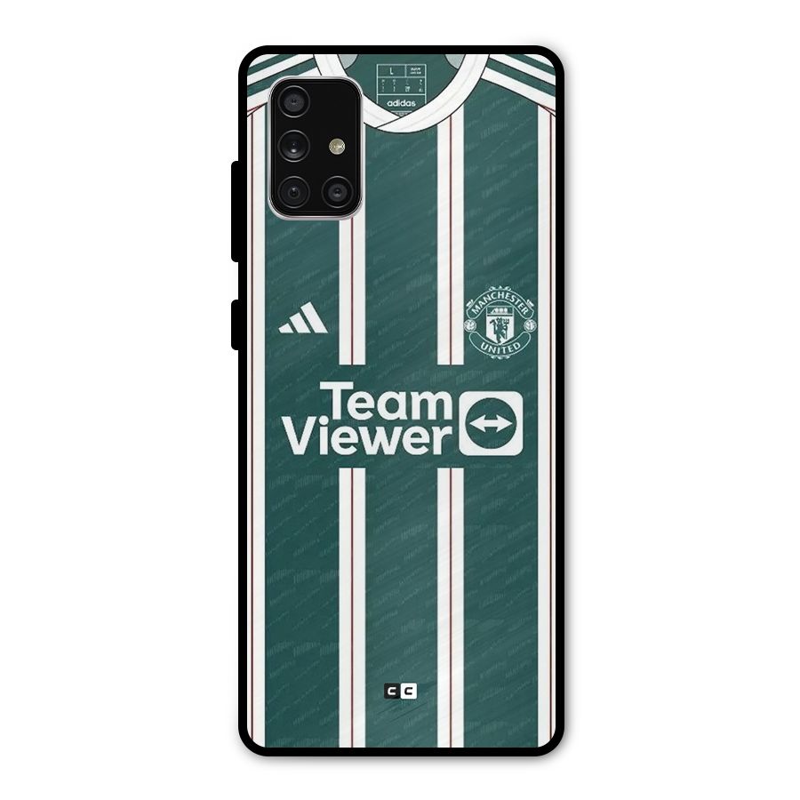 Manchester Team jersey Metal Back Case for Galaxy A71