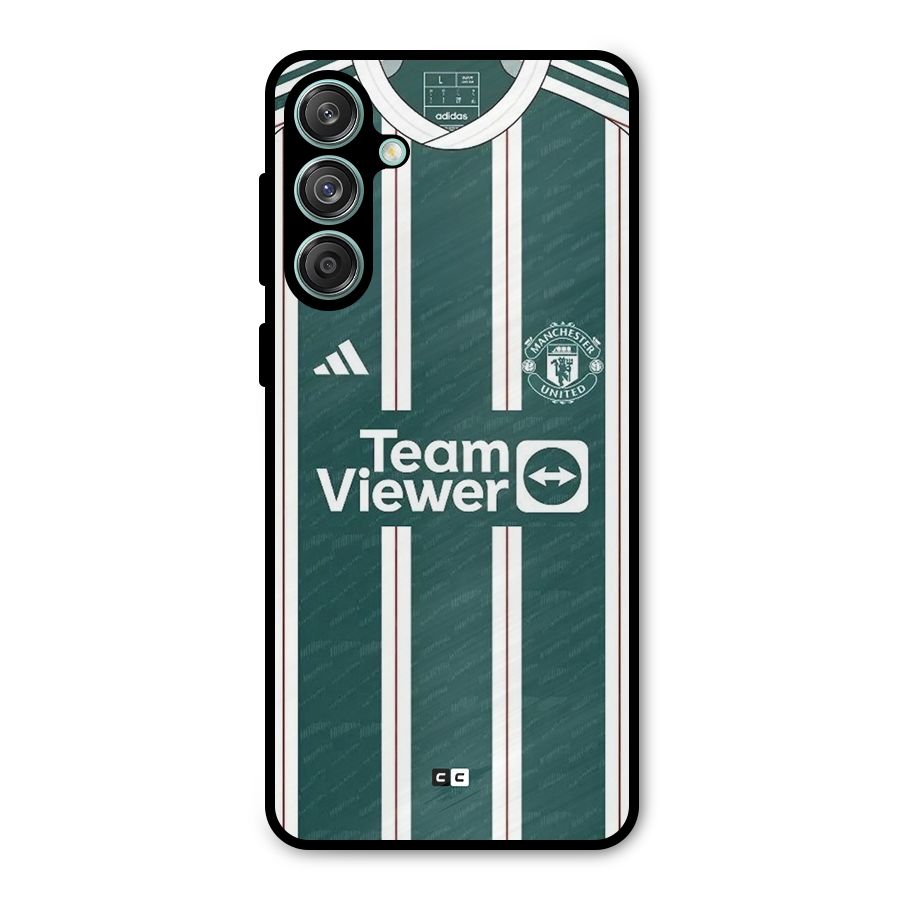 Manchester Team jersey Metal Back Case for Galaxy M55 5G