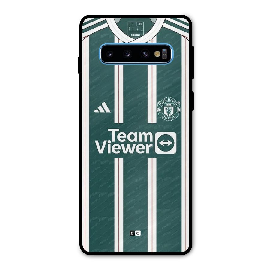 Manchester Team jersey Metal Back Case for Galaxy S10