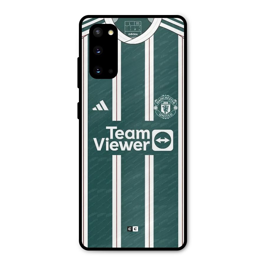 Manchester Team jersey Metal Back Case for Galaxy S20