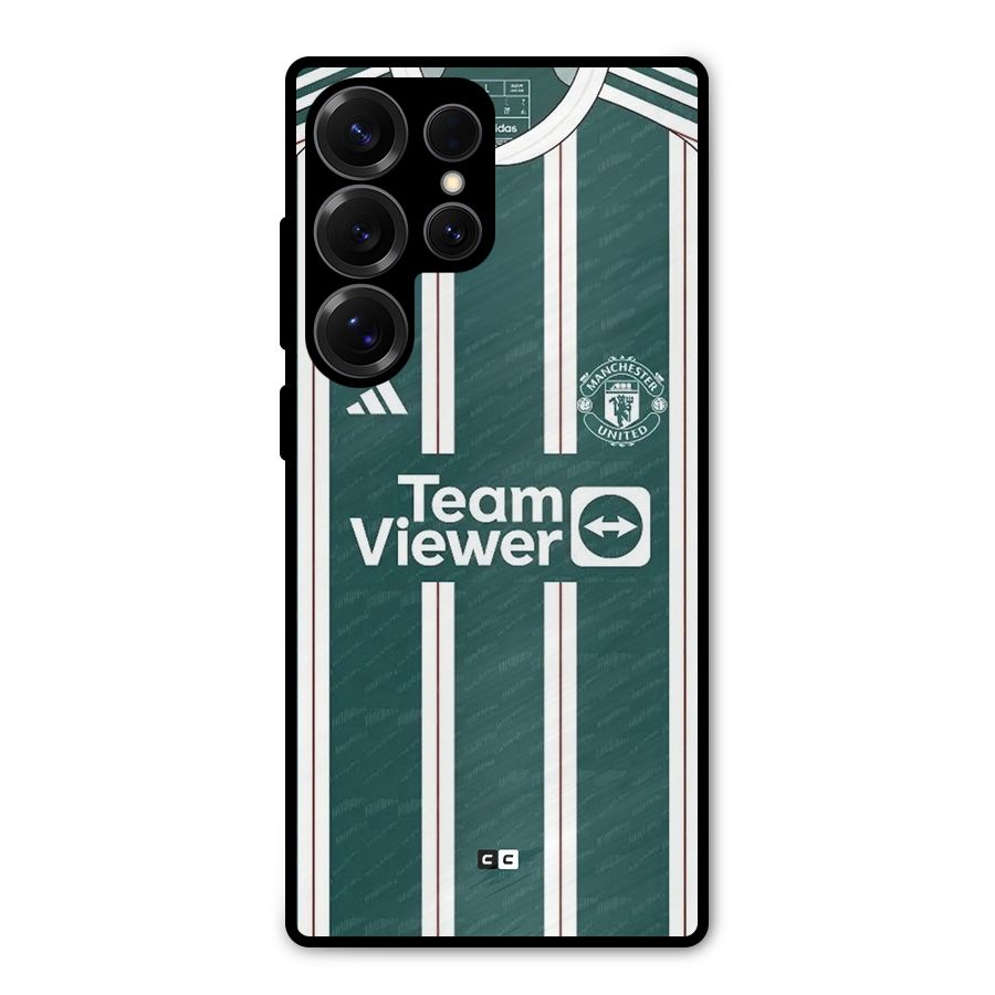 Manchester Team jersey Metal Back Case for Galaxy S25 Ultra