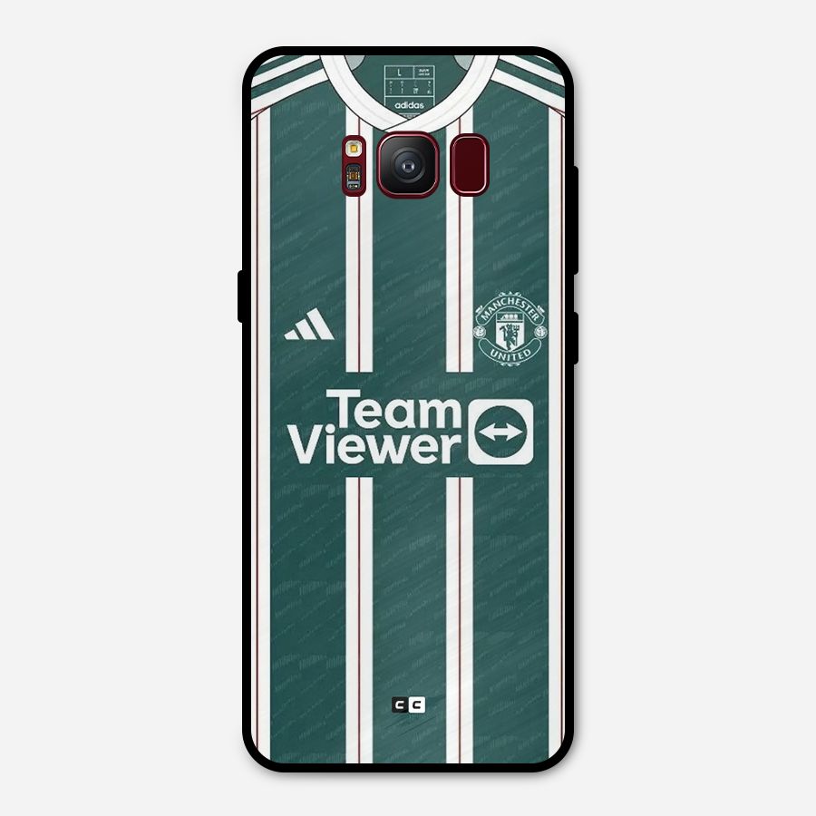 Manchester Team jersey Metal Back Case for Galaxy S8