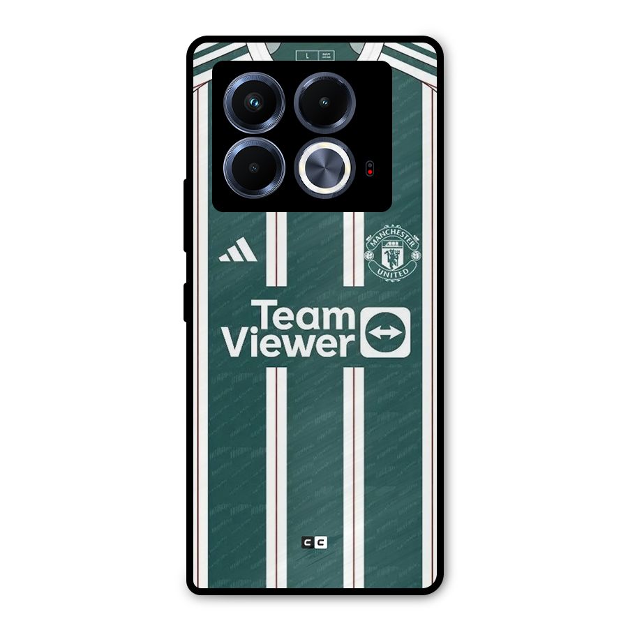 Manchester Team jersey Metal Back Case for Infinix Note 40 5G