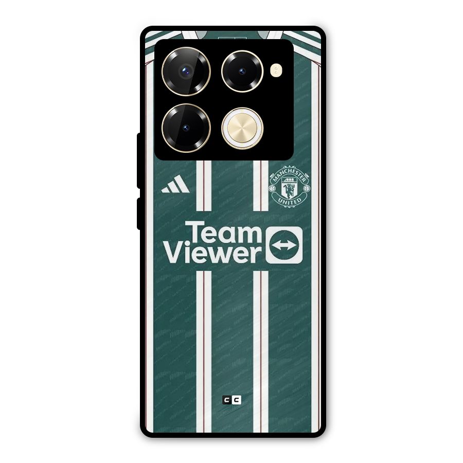 Manchester Team jersey Metal Back Case for Infinix Note 40 Pro