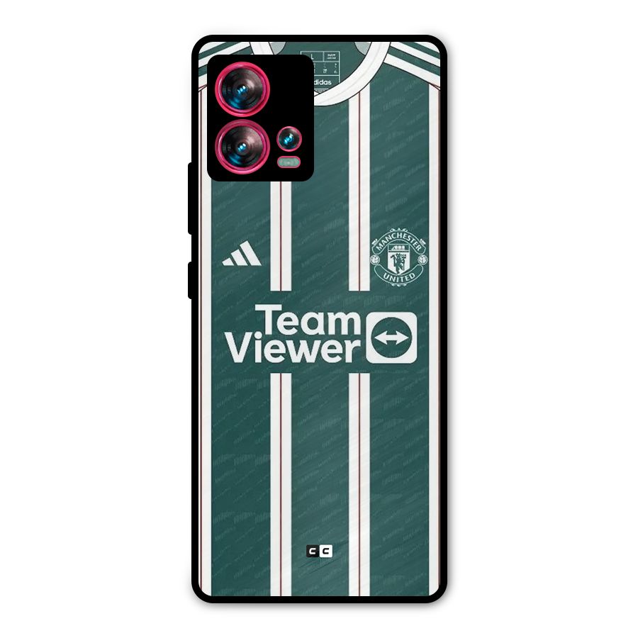Manchester Team jersey Metal Back Case for Motorola Edge 30 Fusion