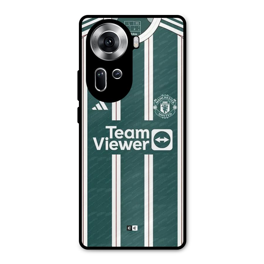 Manchester Team jersey Metal Back Case for Oppo Reno11 5G