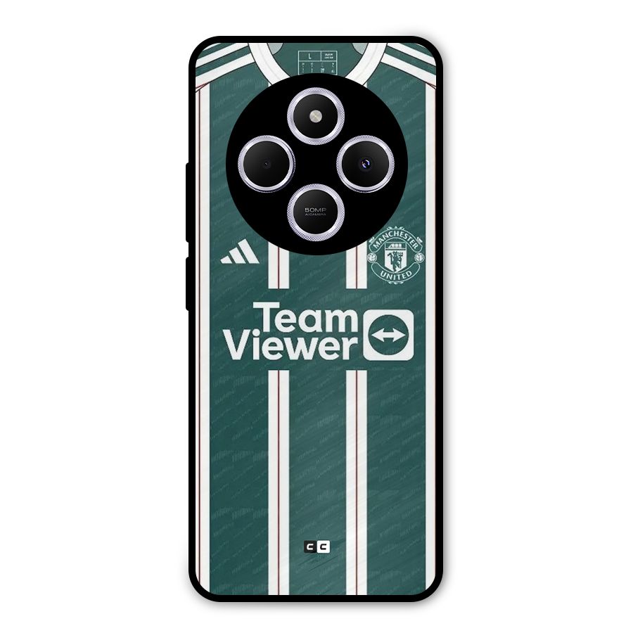 Manchester Team jersey Metal Back Case for Poco M7