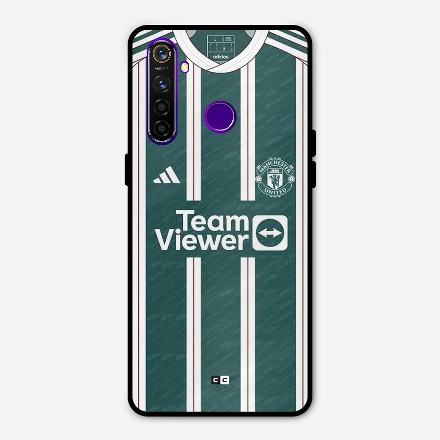 Manchester Team jersey Metal Back Case for Realme 5 Pro