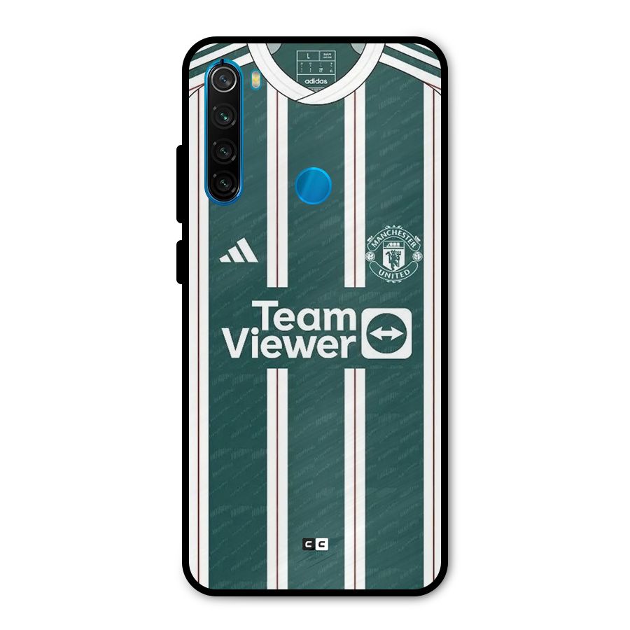 Manchester Team jersey Metal Back Case for Redmi Note 8