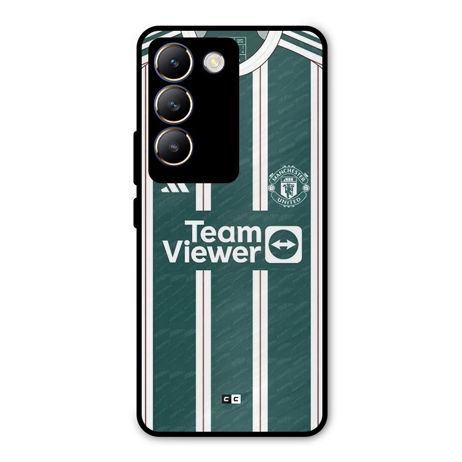 Manchester Team jersey Metal Back Case for Vivo T3 5G