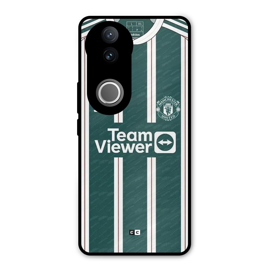 Manchester Team jersey Metal Back Case for Vivo V50e
