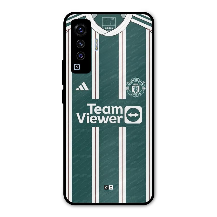 Manchester Team jersey Metal Back Case for Vivo X50