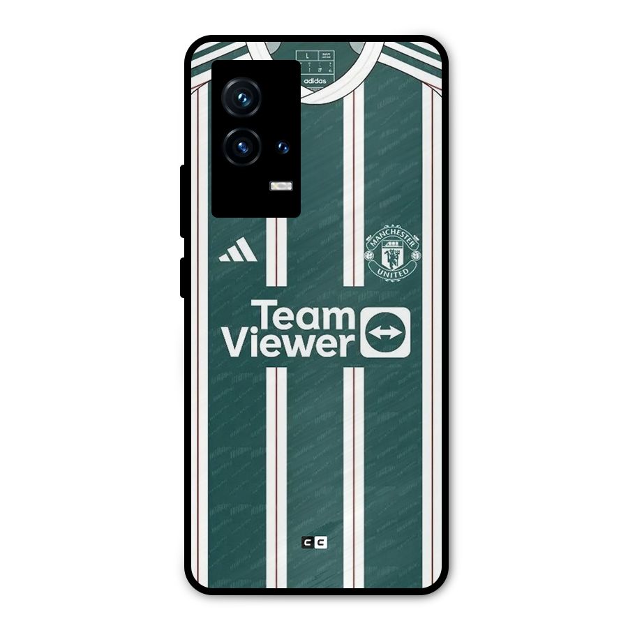 Manchester Team jersey Metal Back Case for iQOO 9 5G