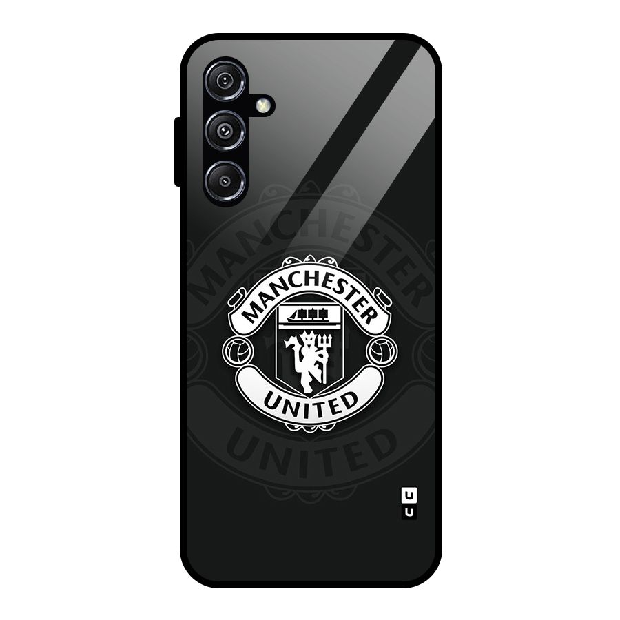 Manchester United Glass Back Case for Galaxy M34 5G