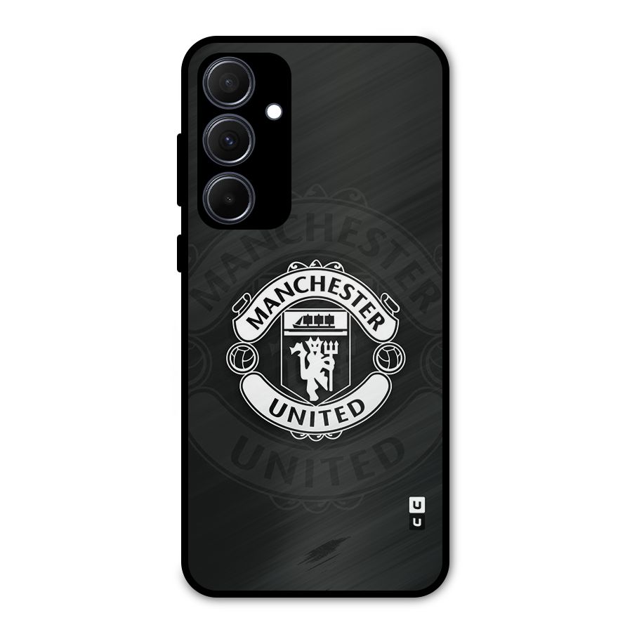 Manchester United Metal Back Case for Galaxy A35