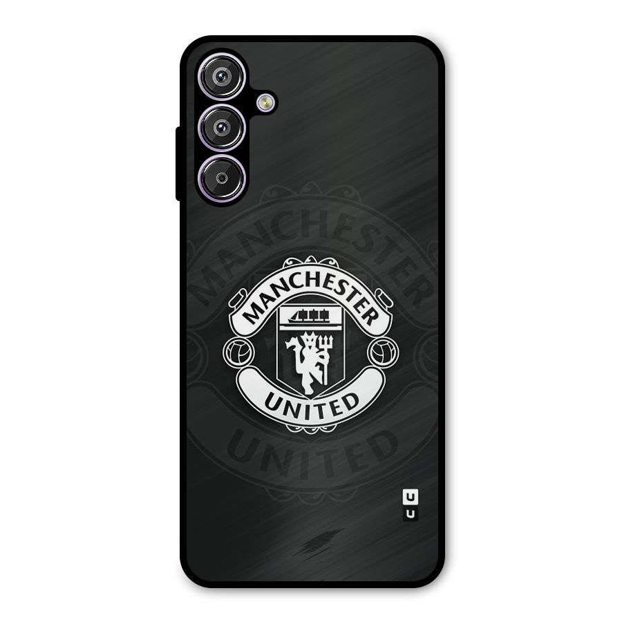 Manchester United Metal Back Case for Galaxy F15