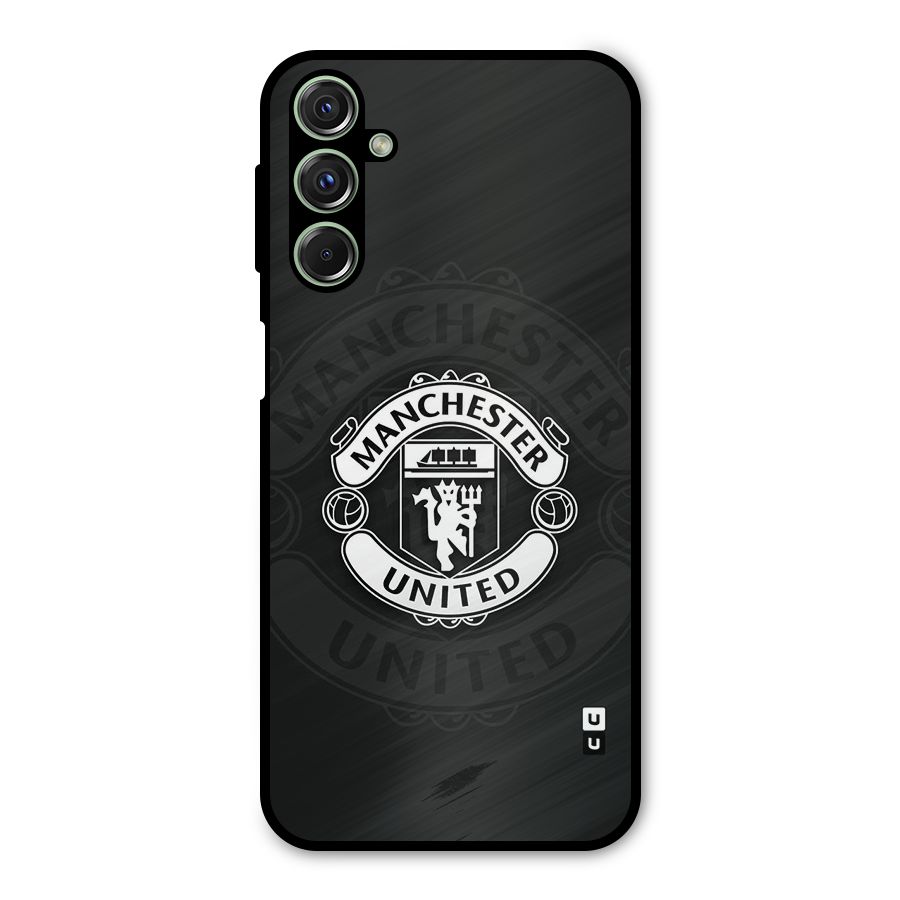 Manchester United Metal Back Case for Galaxy F34