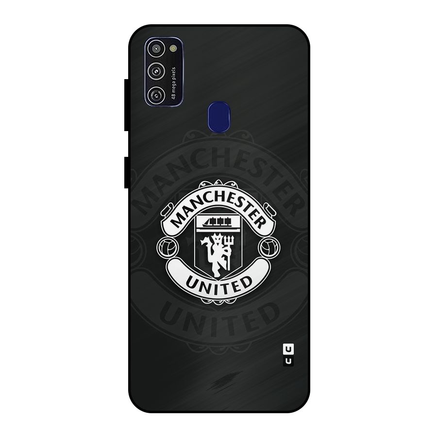 Manchester United Metal Back Case for Galaxy M21