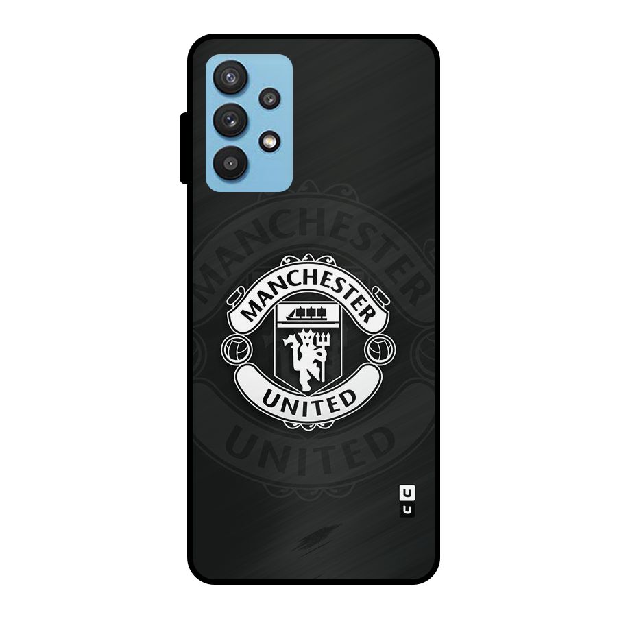 Manchester United Metal Back Case for Galaxy M32 5G