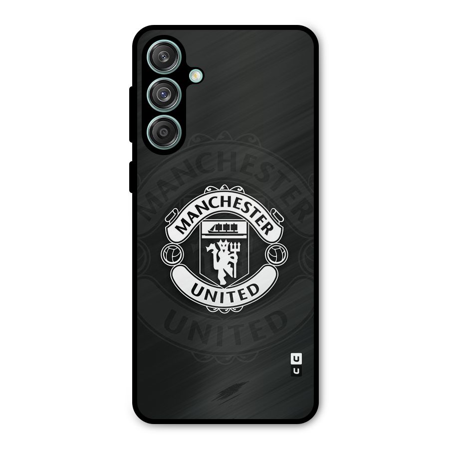 Manchester United Metal Back Case for Galaxy M55 5G
