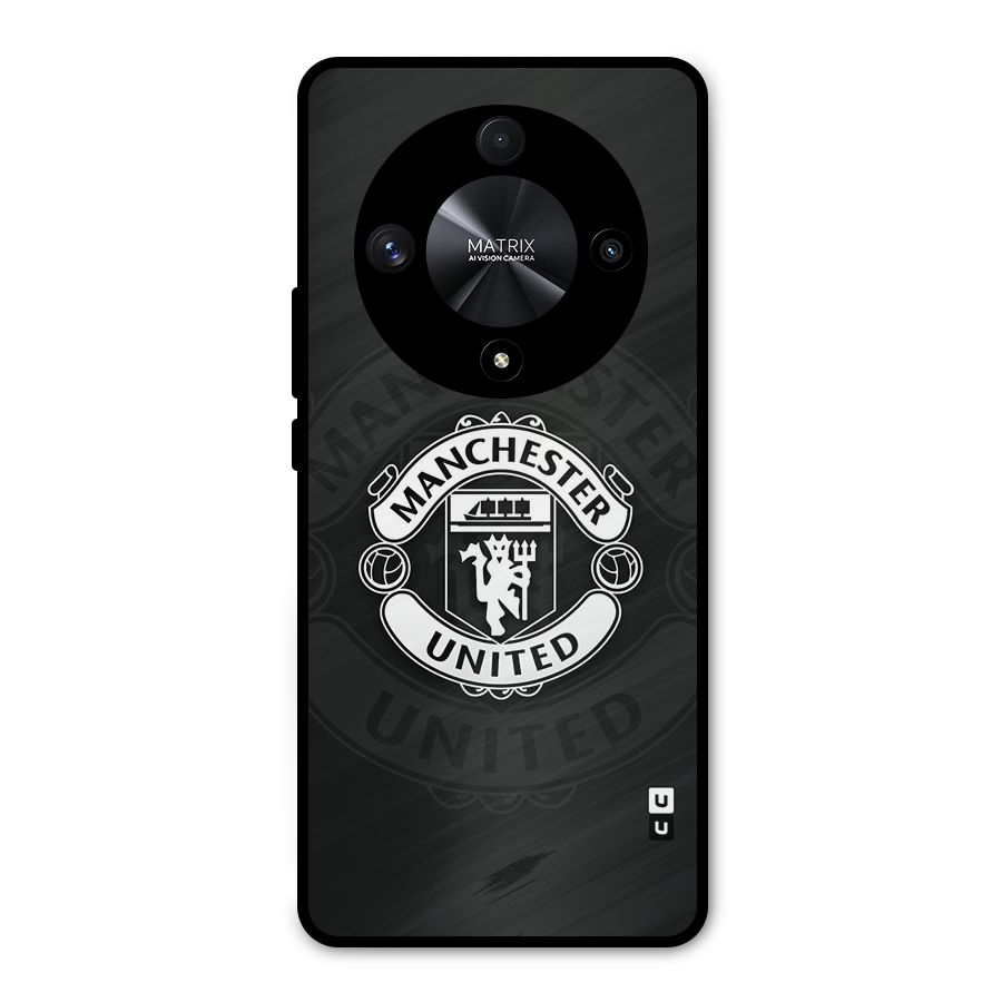 Manchester United Metal Back Case for Honor X9b