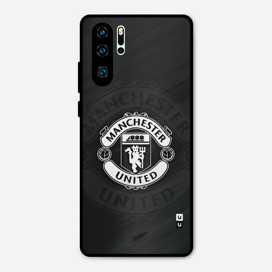 Manchester United Metal Back Case for Huawei P30 Pro