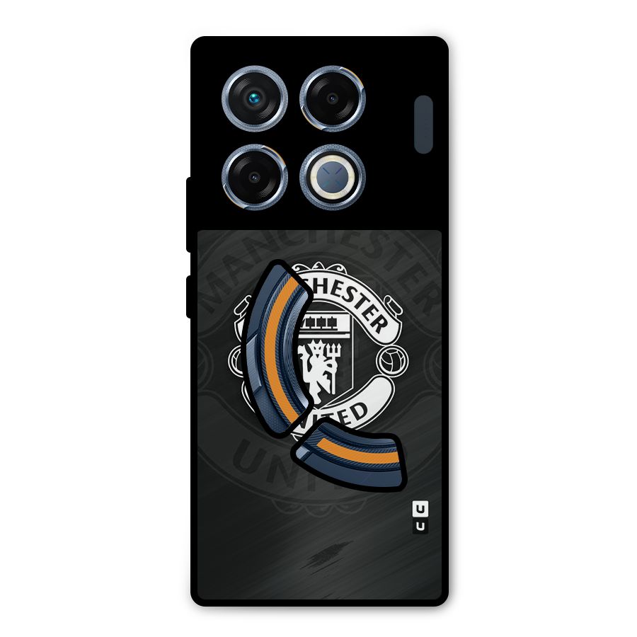Manchester United Metal Back Case for Infinix GT 20 Pro